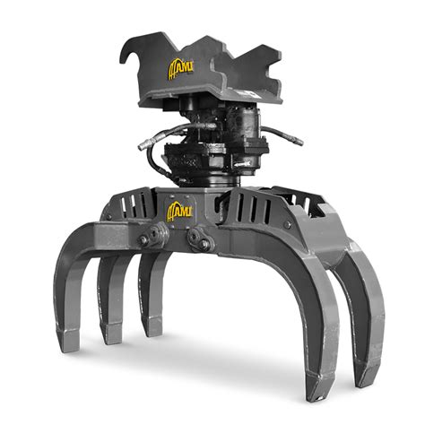 log grapple for mini excavator|mini excavator grapple bucket.